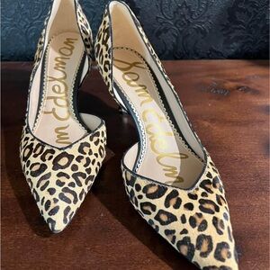 Sam Edelman Leopard Print Heels